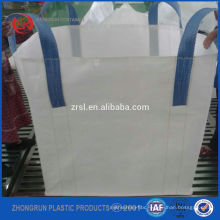 60x60x80 fibc big bag 600kg to 800kg for sand , cross corner loops , customized printing